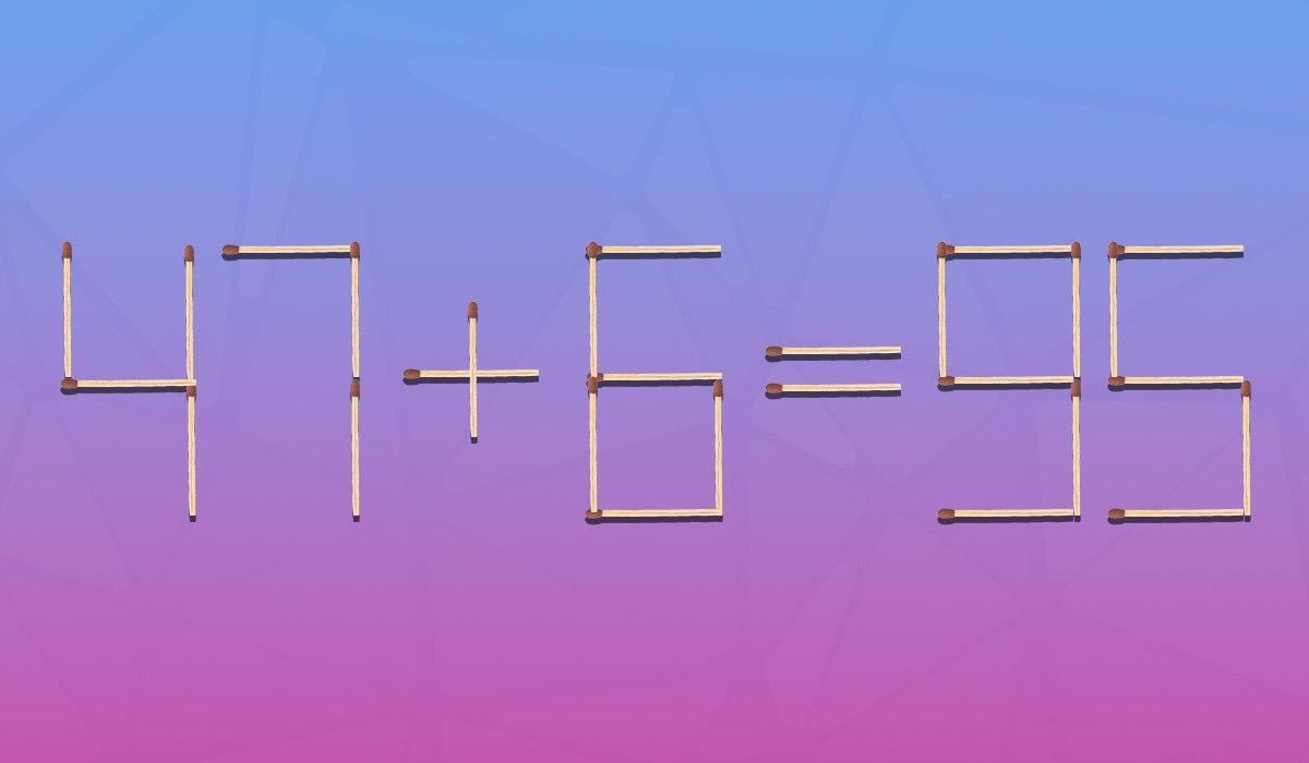 Qe partita deve essere riordinata per rendere giusta l'uglianza: un rompicapo per geni